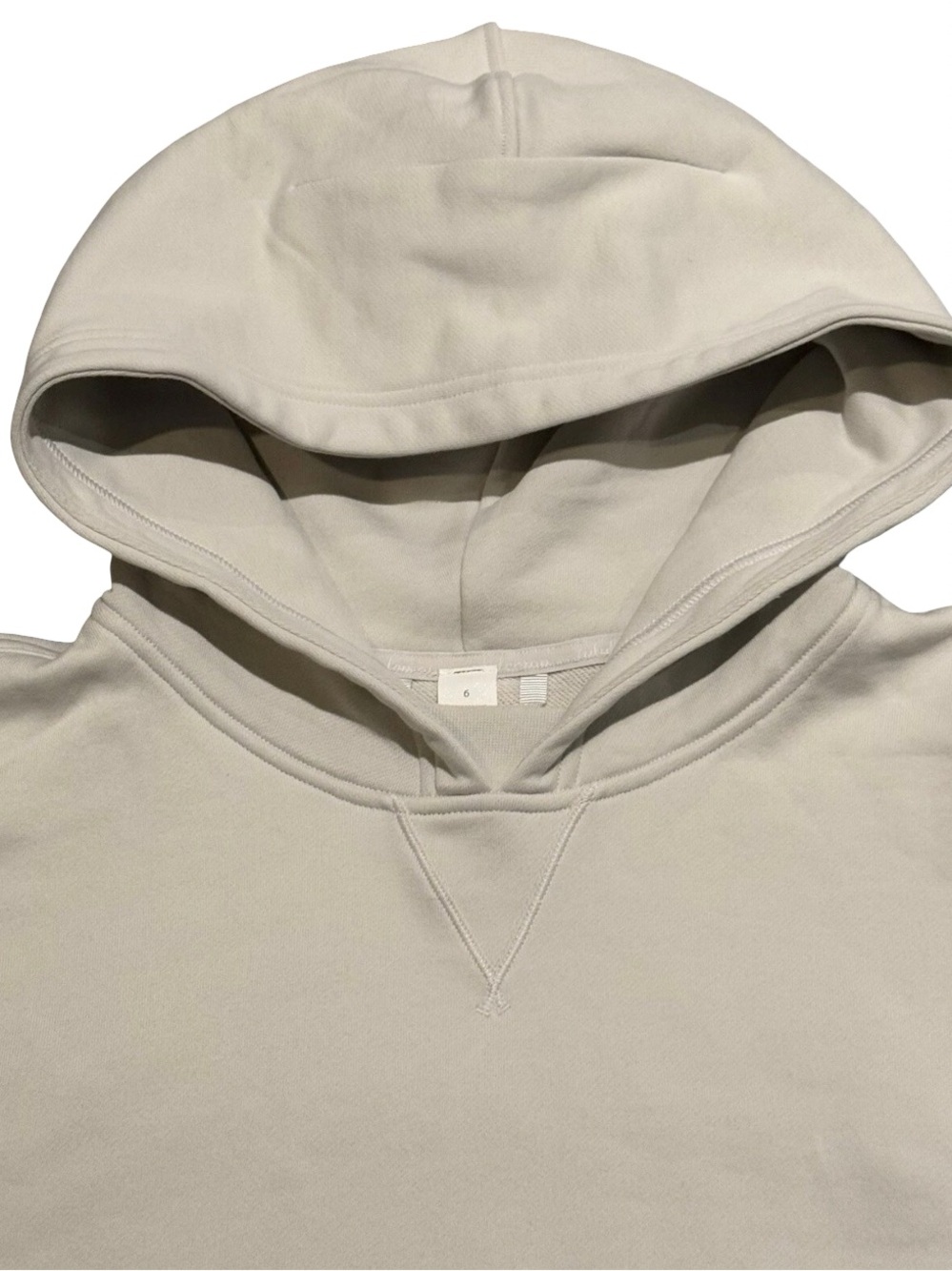 NWT Lululemon Women’s All Yours Hoodie Terry Pullover Size 6 Vapor Grey - Picture 3 of 11